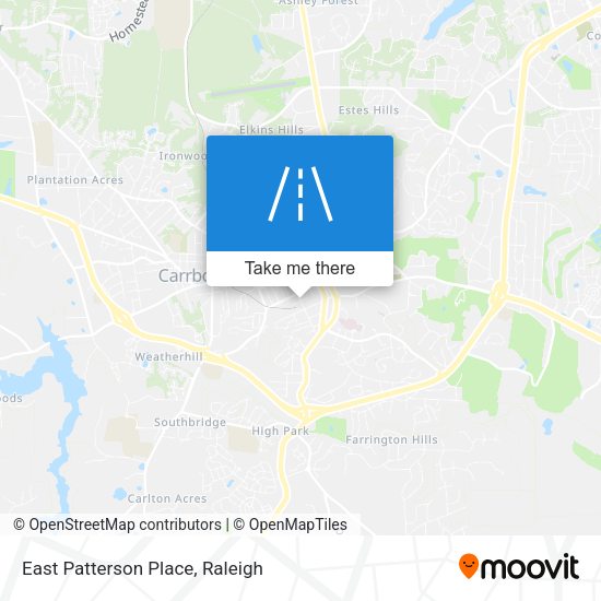 East Patterson Place map