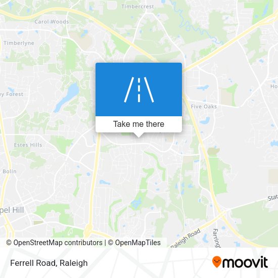 Mapa de Ferrell Road