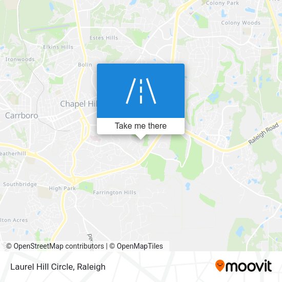Mapa de Laurel Hill Circle