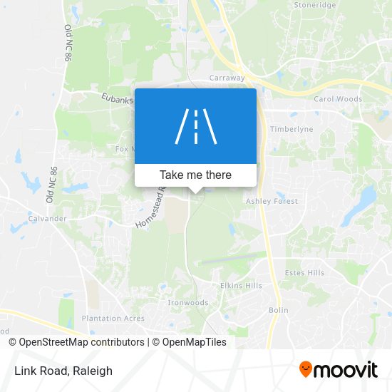 Mapa de Link Road
