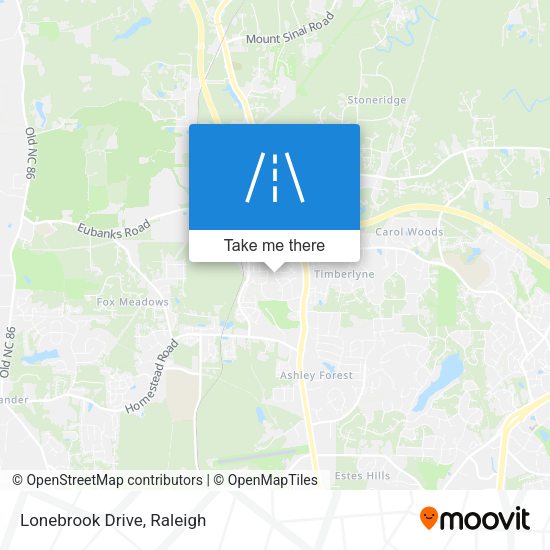 Mapa de Lonebrook Drive