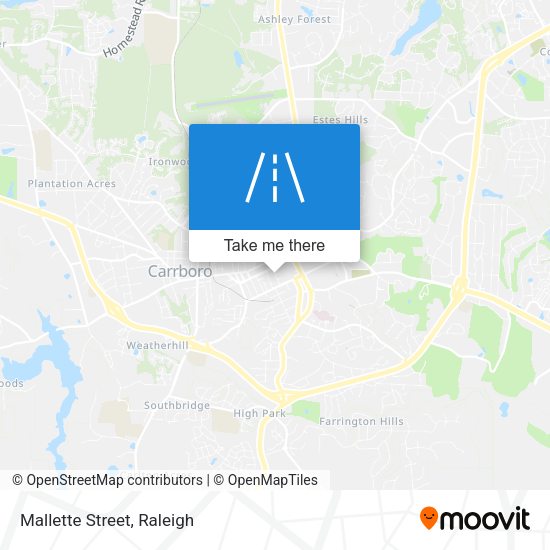 Mapa de Mallette Street