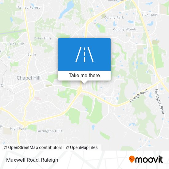 Mapa de Maxwell Road