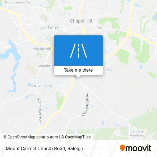 Mount Carmel Church Road map