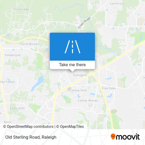Mapa de Old Sterling Road