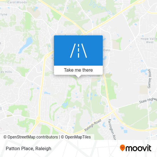 Mapa de Patton Place