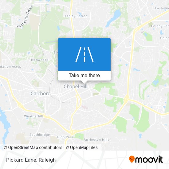 Mapa de Pickard Lane