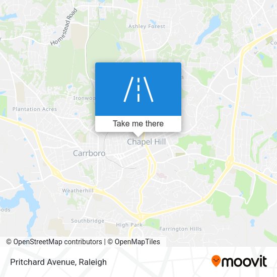 Mapa de Pritchard Avenue