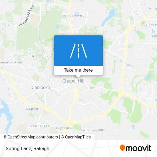 Mapa de Spring Lane