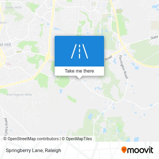 Mapa de Springberry Lane
