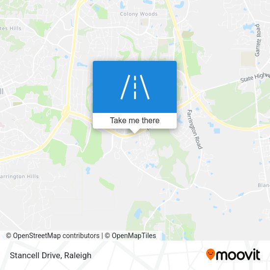 Mapa de Stancell Drive