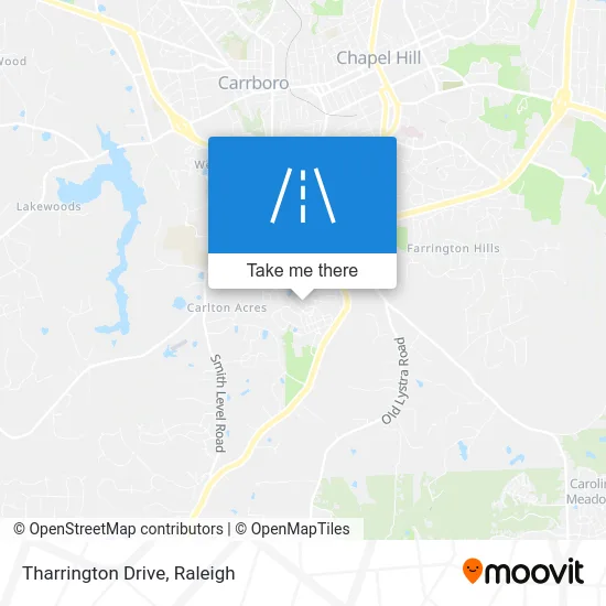 Tharrington Drive map