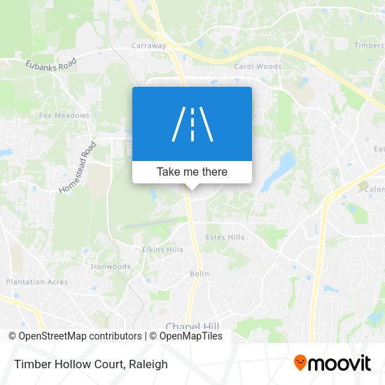 Timber Hollow Court map