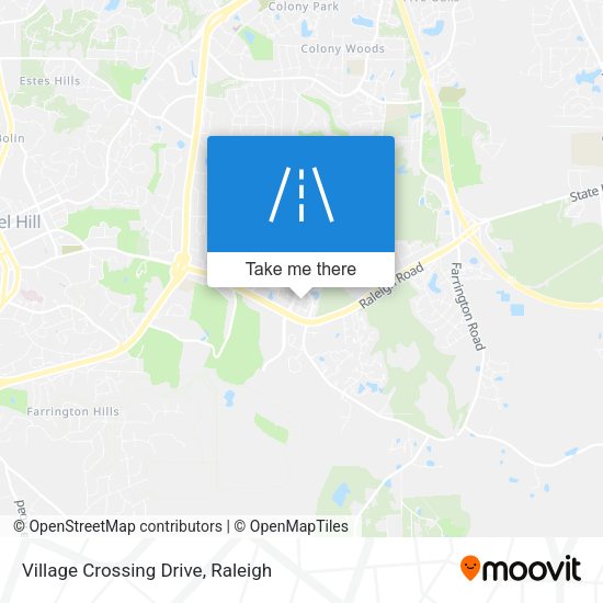 Mapa de Village Crossing Drive