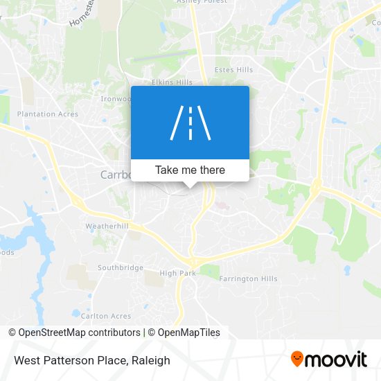 Mapa de West Patterson Place
