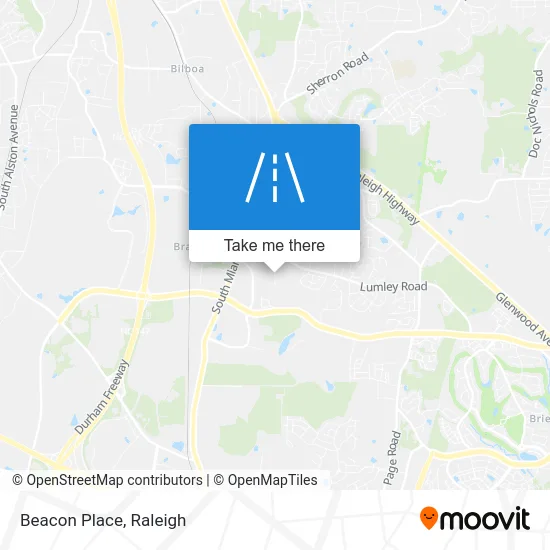 Beacon Place map