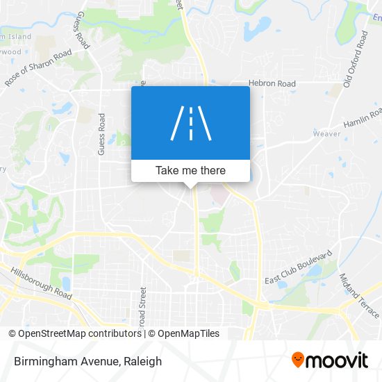 Birmingham Avenue map