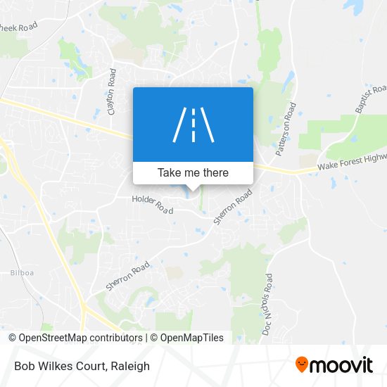 Mapa de Bob Wilkes Court