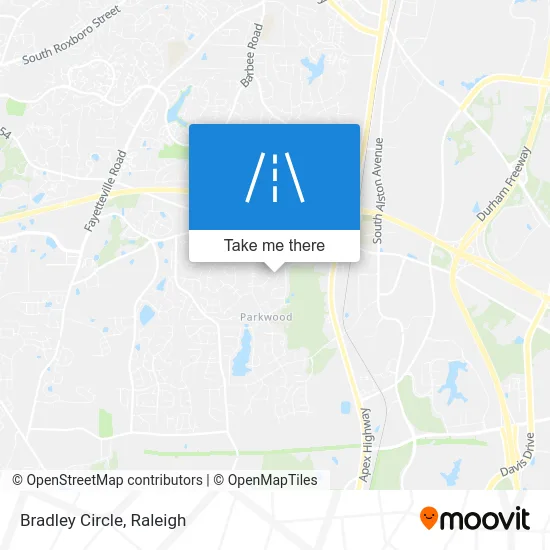 Bradley Circle map
