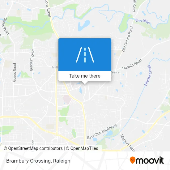 Brambury Crossing map