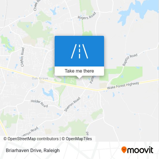 Mapa de Briarhaven Drive