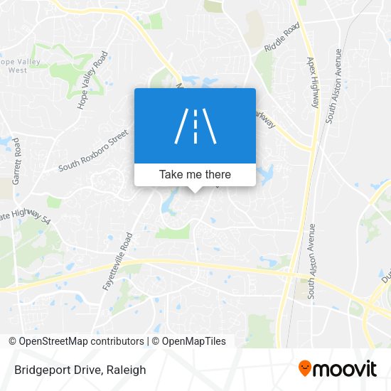 Mapa de Bridgeport Drive