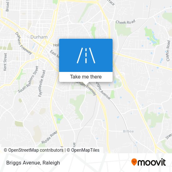 Mapa de Briggs Avenue