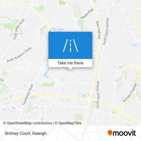 Britney Court map