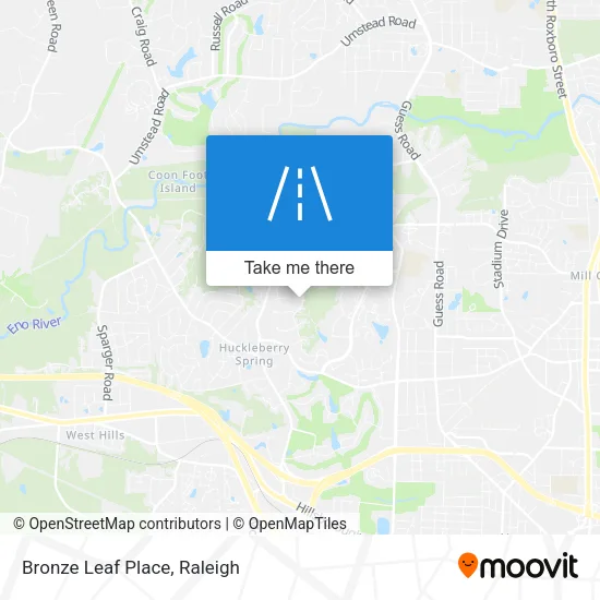 Bronze Leaf Place map