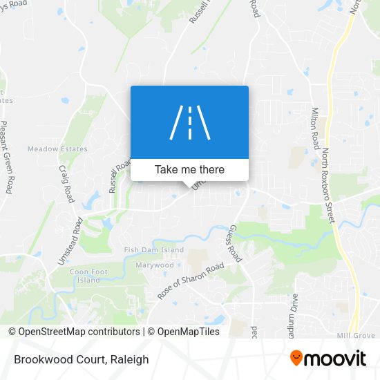Brookwood Court map