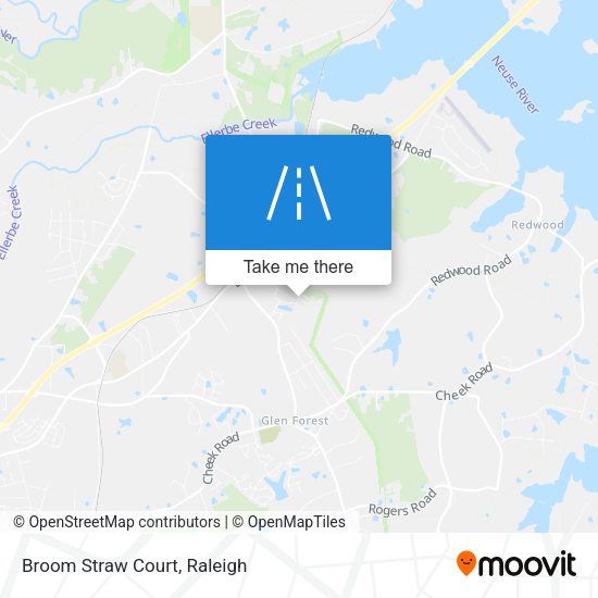 Mapa de Broom Straw Court
