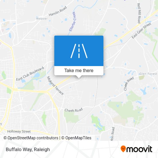 Mapa de Buffalo Way