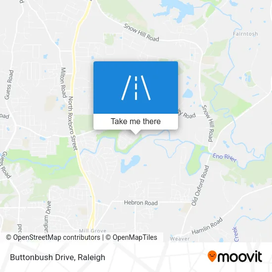Buttonbush Drive map