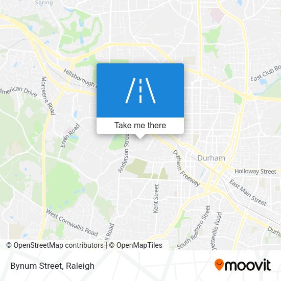 Mapa de Bynum Street