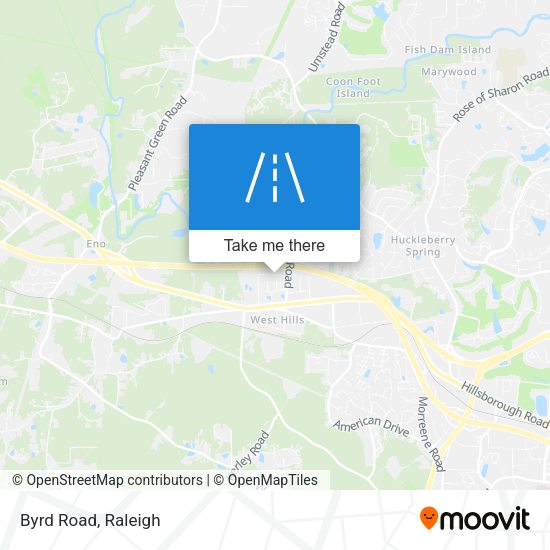 Mapa de Byrd Road