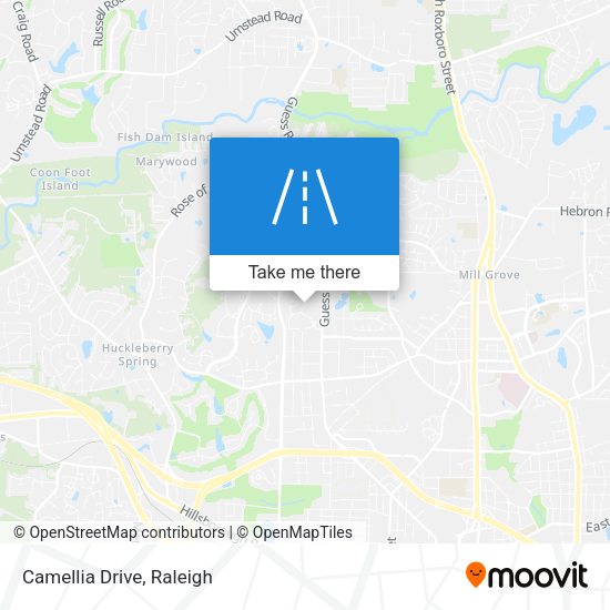 Mapa de Camellia Drive
