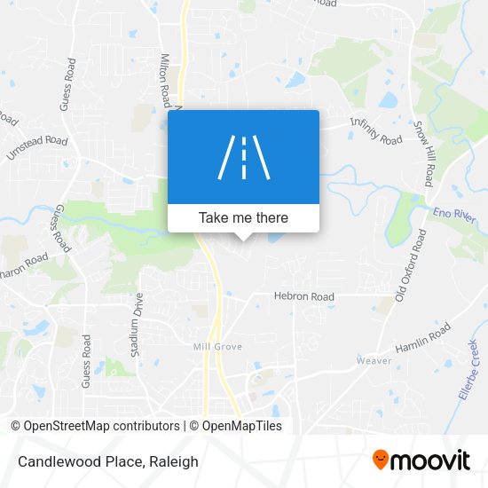 Candlewood Place map