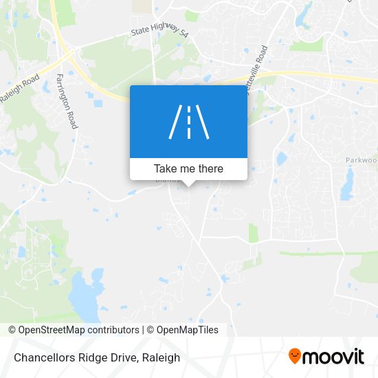 Chancellors Ridge Drive map