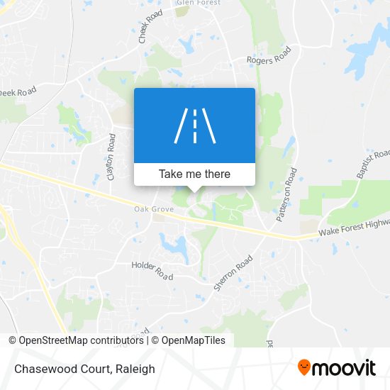 Mapa de Chasewood Court