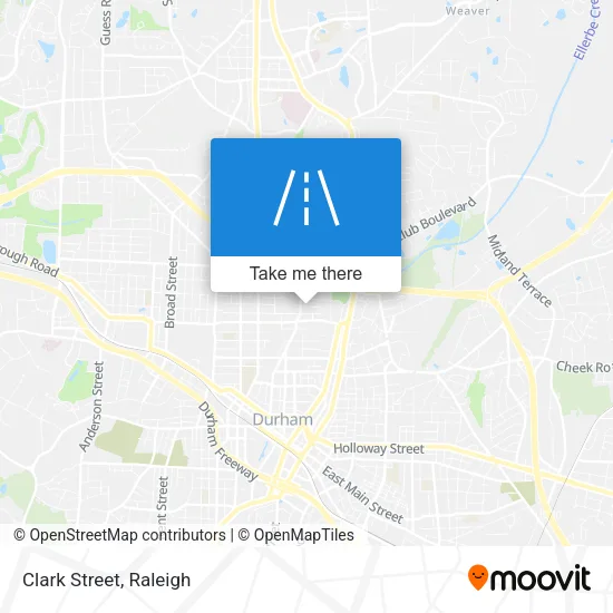 Clark Street map