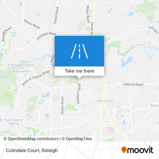 Colindale Court map