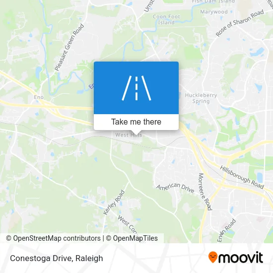 Conestoga Drive map