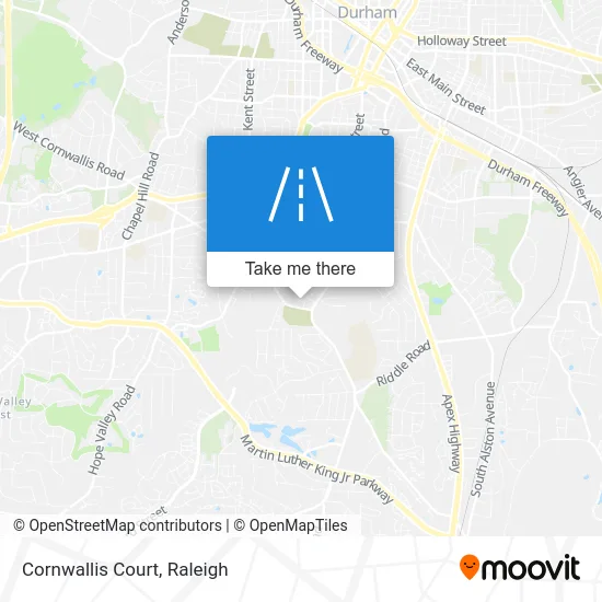 Cornwallis Court map