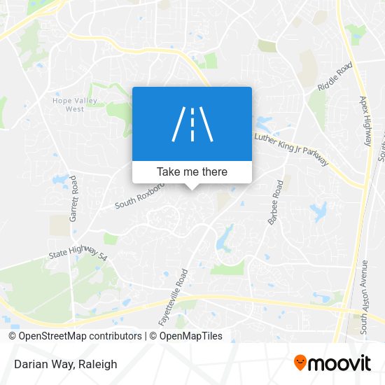 Mapa de Darian Way