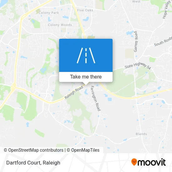 Dartford Court map