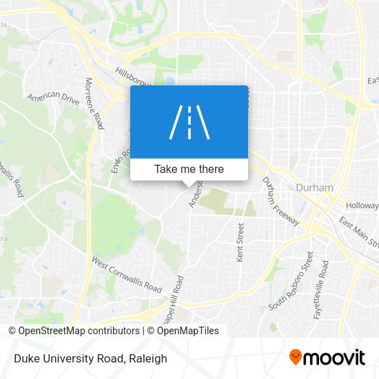 Duke University Road map