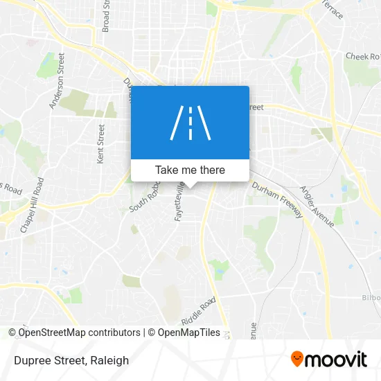 Dupree Street map