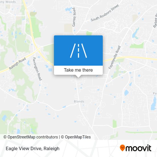 Eagle View Drive map