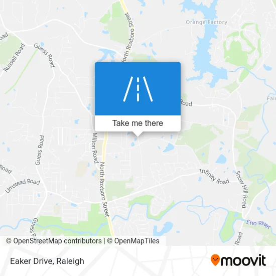 Eaker Drive map