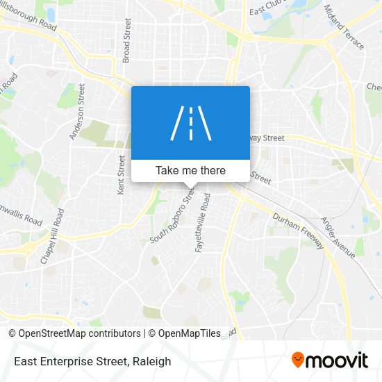 Mapa de East Enterprise Street